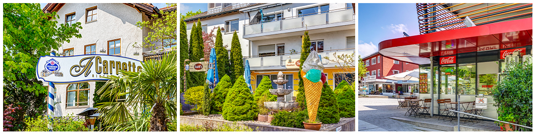 Foto vom grünen Stadtteil Vaterstetten